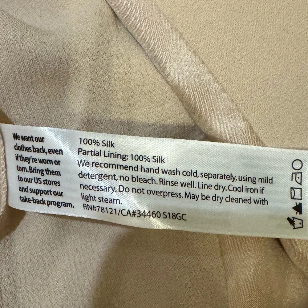 Eileen Fisher Belted Silk Vest